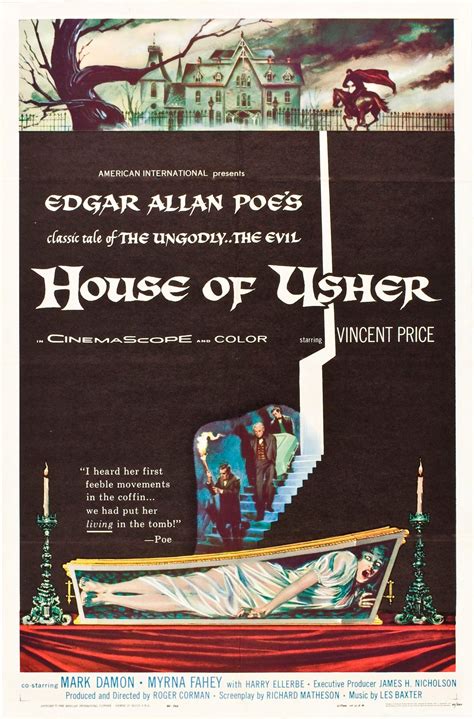 La Chute De La Maison Usher Film La Chute de la maison Usher - Film (1960) - SensCritique